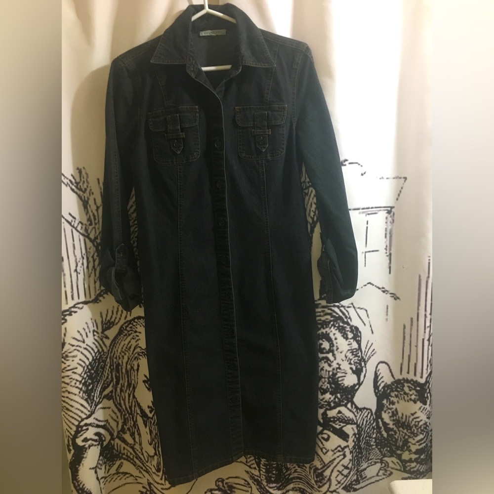 Denim dress